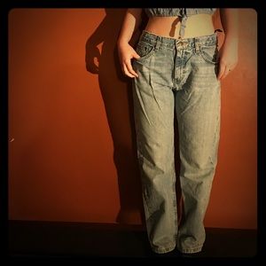 Vintage Arizona High Waisted Straight Jeans